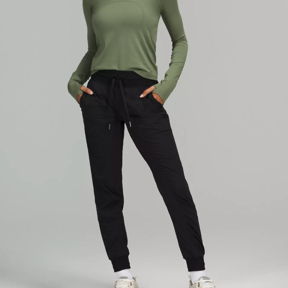 Lululemon Black Dance Studio Joggers Size 6